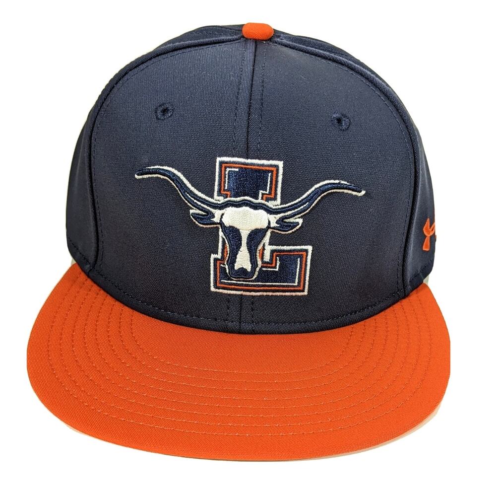 Longhorns Blue Orange Hat Medium Legacy Pro Shape Under Armour
